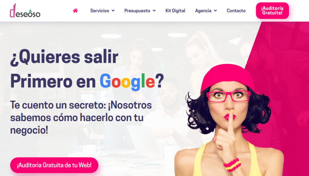 deseoso agencia seo en santander