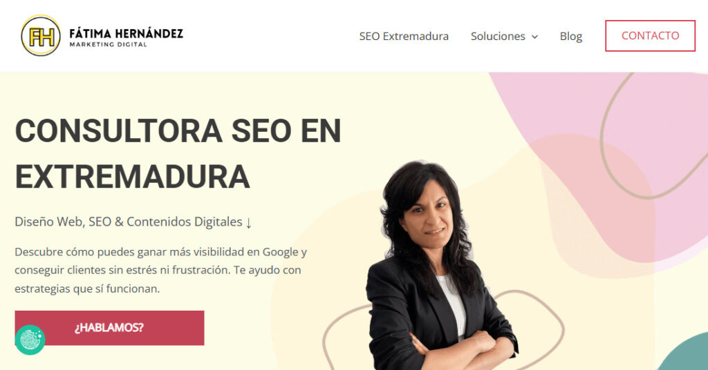 fatima hernandez agencia seo en caceres