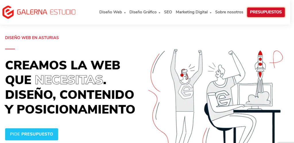 galerna estudio agencia seo en santander
