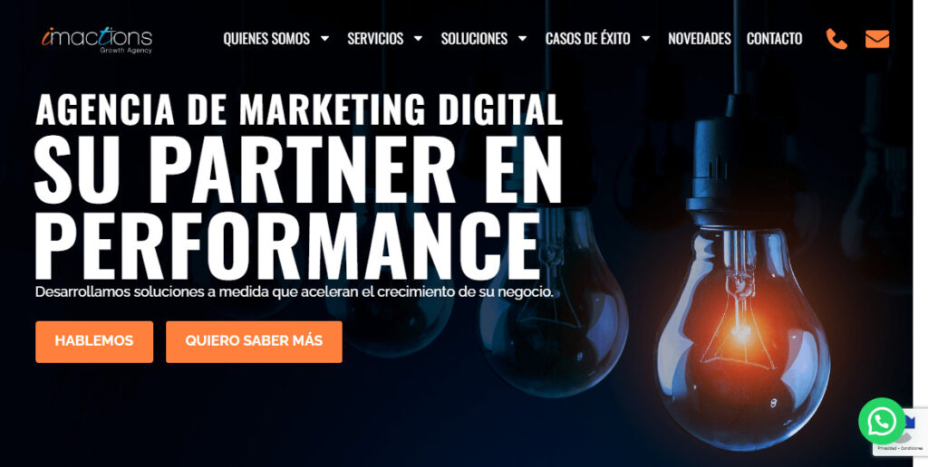 imactions agencia de google ads en argentina