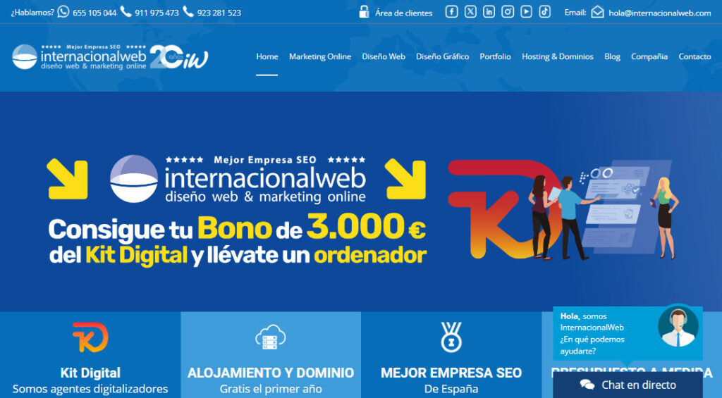 internacionalweb agencia seo en salamanca