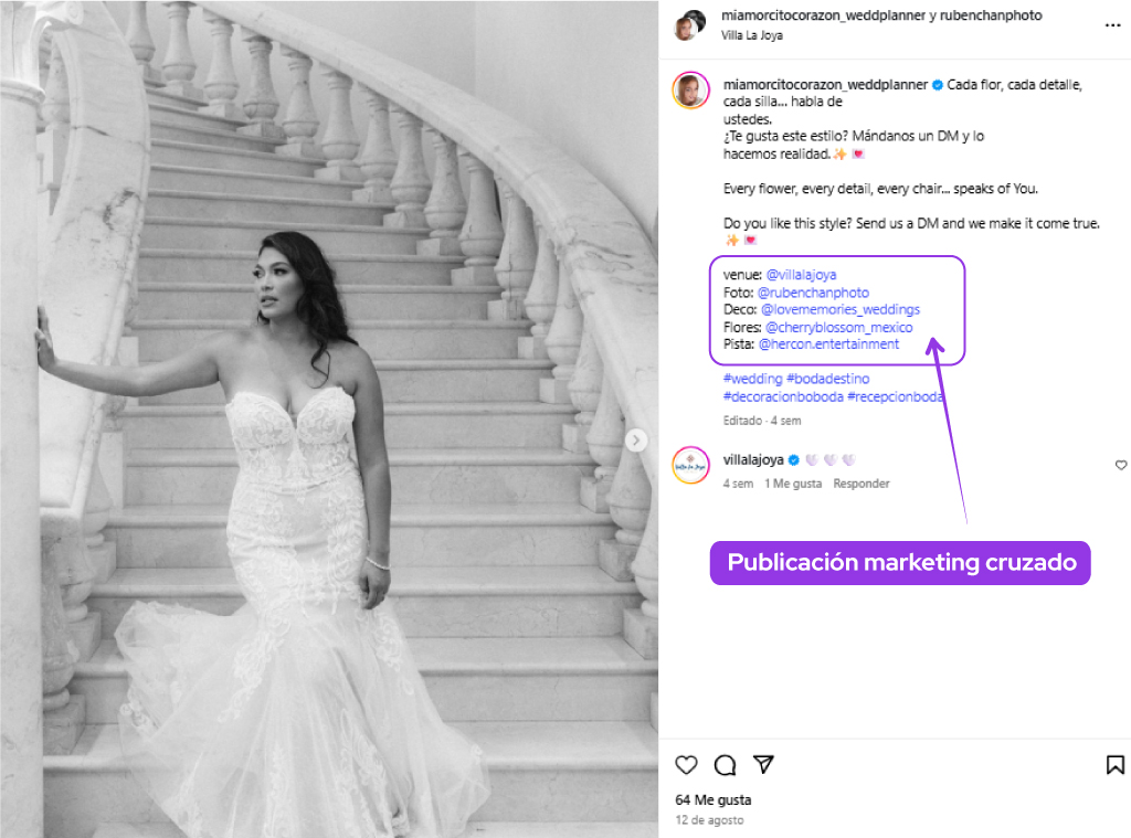 marketing cruzado bodas