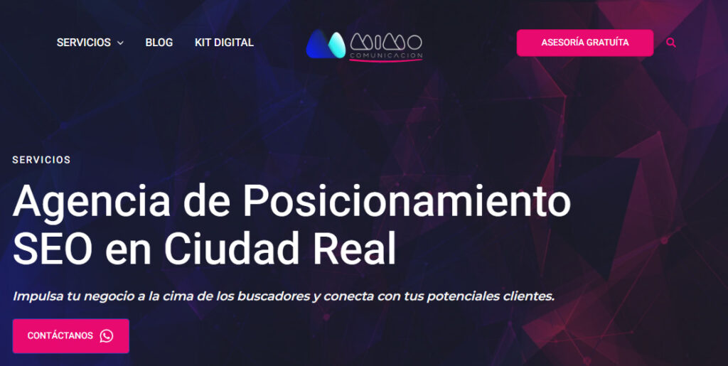 mimo comunicacion agencia seo en ciudad real