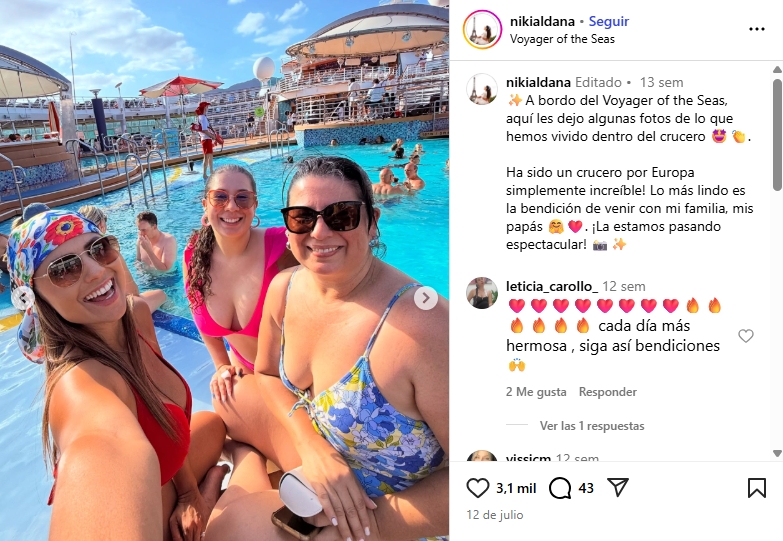 redes sociales ugc cruceros