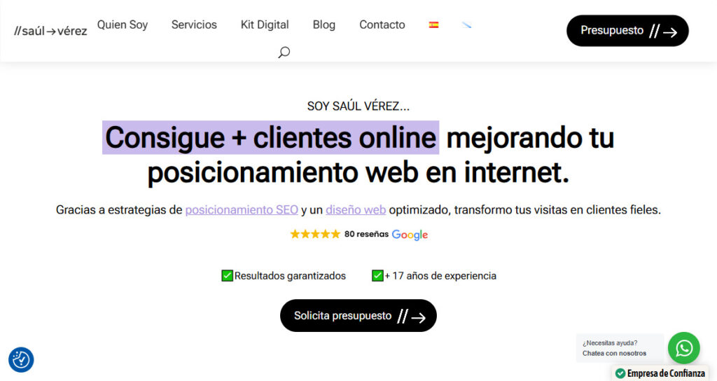 saul verez agencia seo en lugo