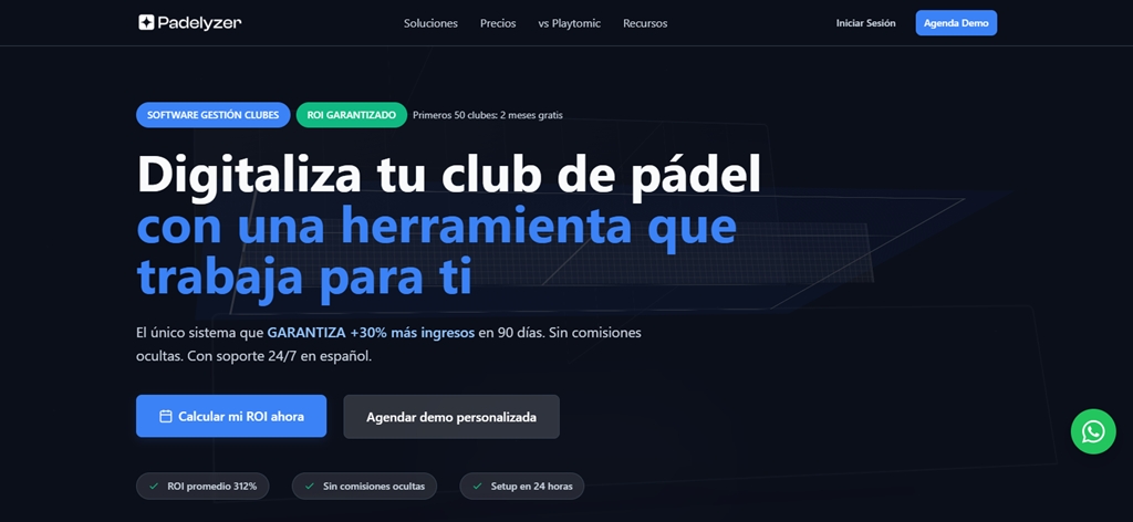 tecnologia canchas de padel Padelyzer Club_