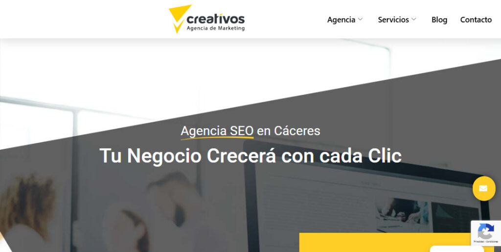 vcreativos agencia seo en caceres