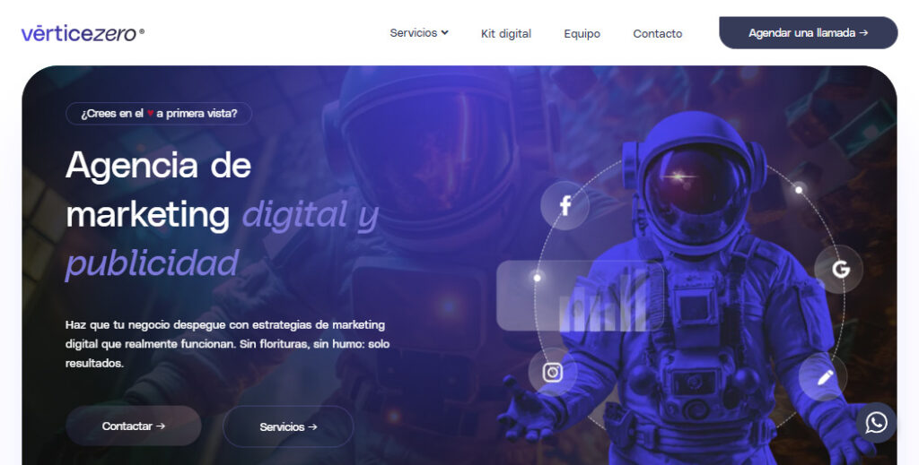 verticezero agencia seo en ciudad real