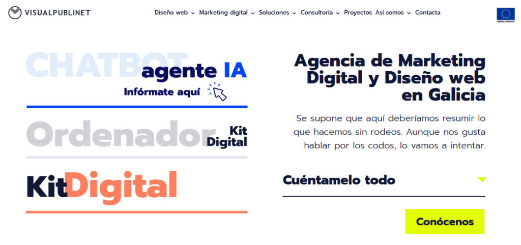 visual publinet agencia seo en lugo